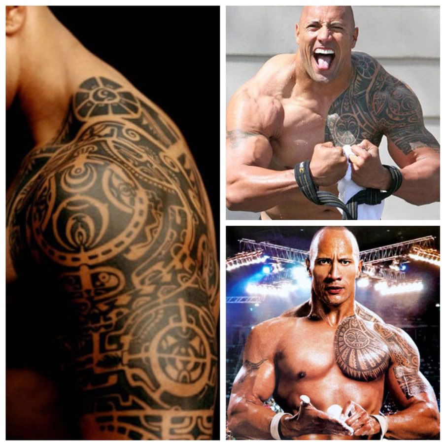 Tattoos Dwayne The Rock Johnson Explains The Meaning Behind His